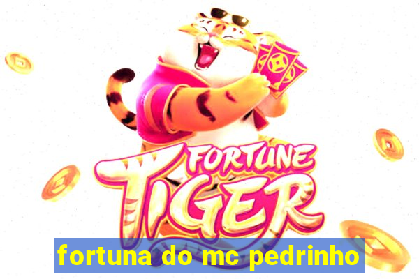 fortuna do mc pedrinho